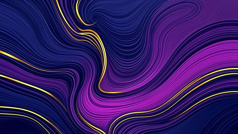 Gradient Waves — desktop wallpaper